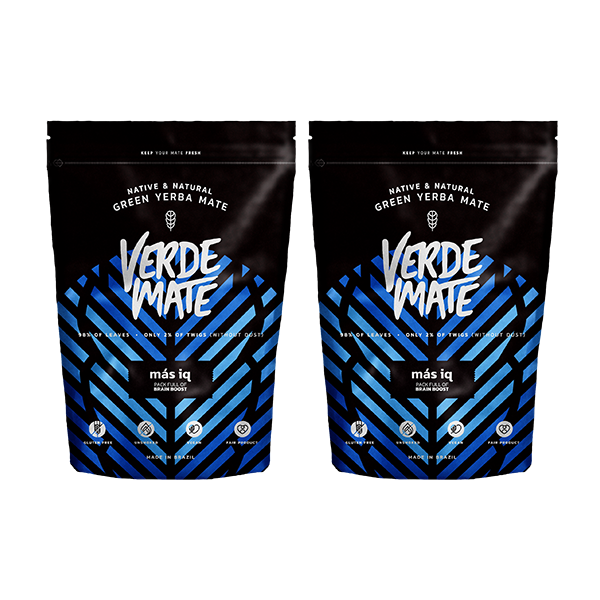 2x Yerba Verde Mate Green Mas IQ 0,5kg