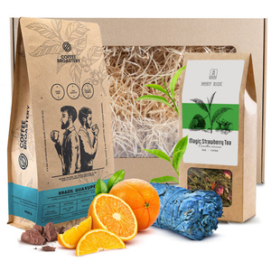 Gift Set Bro Coffee Roastery + Tea + White Sage Incense