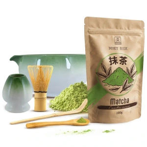 Matcha Tea Brewing Set: Matcha 100g + Accessories