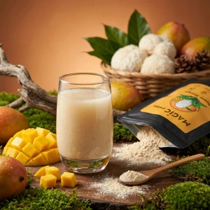Magic Pwdr – Power Yerba & Mango – Focus & Gut Blend 400g