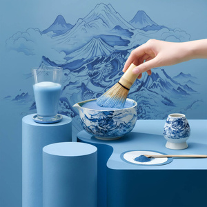 Matcha tea brewing accessories set