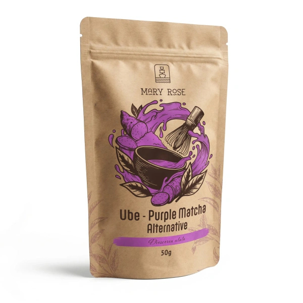 Mary Rose – Purple Matcha Alternative – Ube Powder 50g