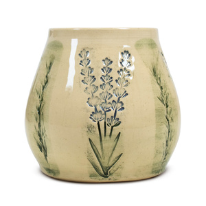 Ceramic Mate Cup Flora Green 300ml – Crater series