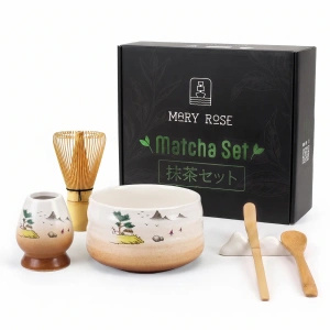 Gift Set: Matcha Tea Brewing Accessories