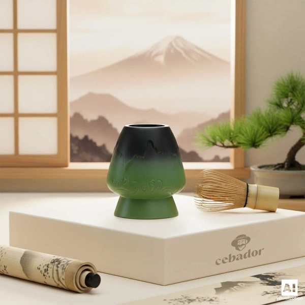 Matcha tea brewing set
