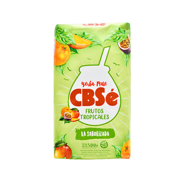 Yerba Mate Set 2 x CBSe Energia Guarana Frutos Tropicales 0.5kg