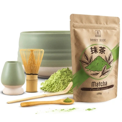 Matcha tea brewing set