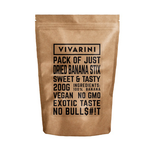 Vivarini – Dried banana stix 200g
