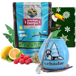 Winter Gift Set Yerba Mate Rio Parana Energia 0.5kg