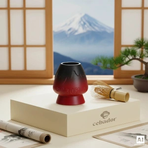 Matcha tea brewing set