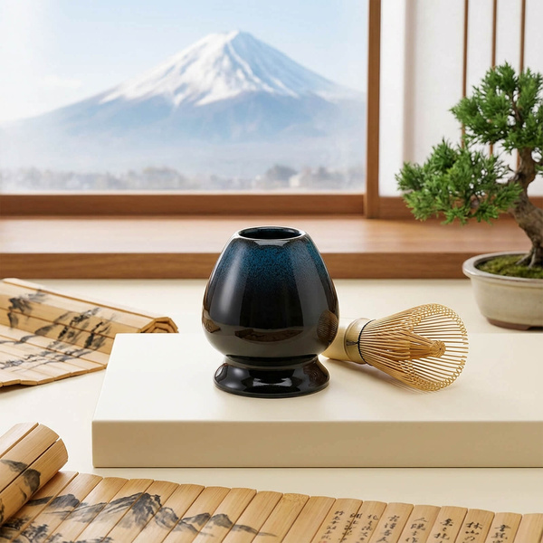Kusenaoshi – Ceramic Chasen Holder – Ame