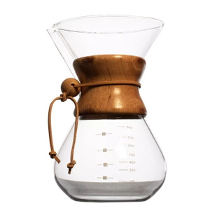 Coffee maker chemex type 800ml + reusable filter