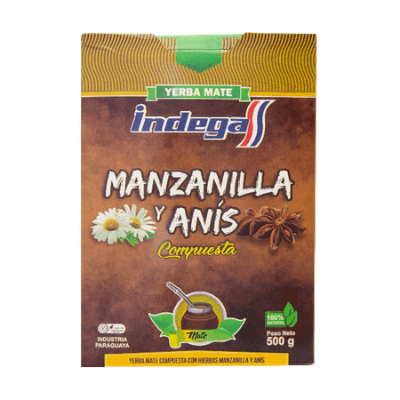 Indega Manzanilla y Anis 0,5kg