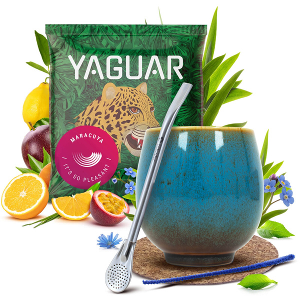 Yerba Mate set 50g Calabash + Bombilla