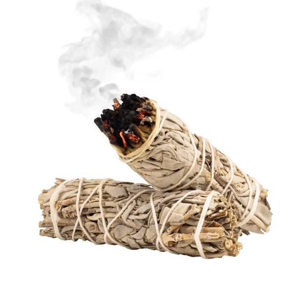 2 x White sage roll + Palo santo 200g set