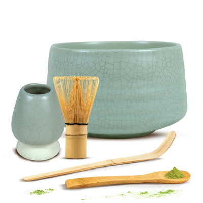 Matcha tea brewing accessories set