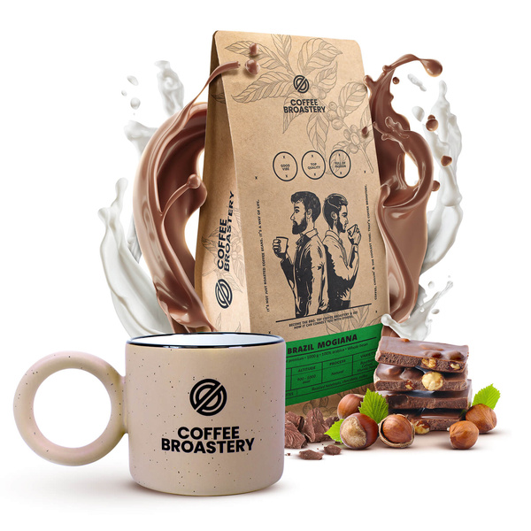 Coffee Broastery Set: Brazil Mogiana Coffee + Mug