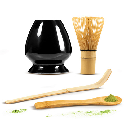 Matcha tea brewing accessories set