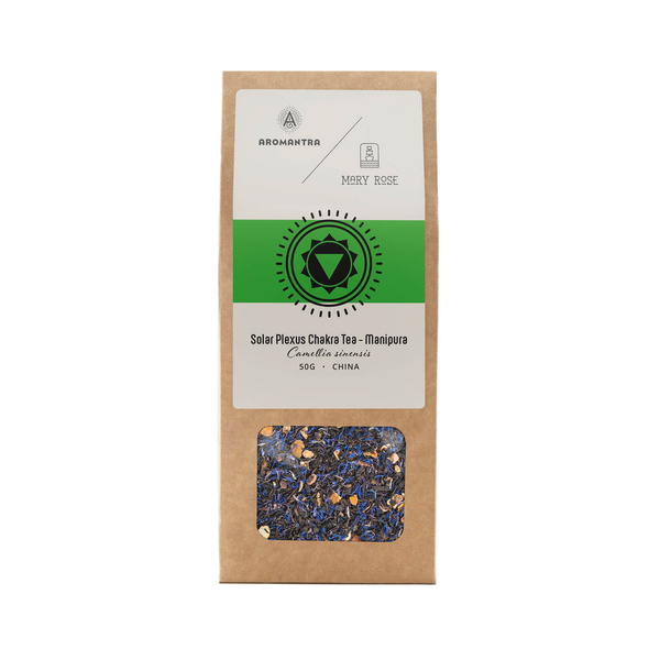 Aromantra x Mary Rose – Solar Plexus Chakra Tea – Manipura (black tea) 50g