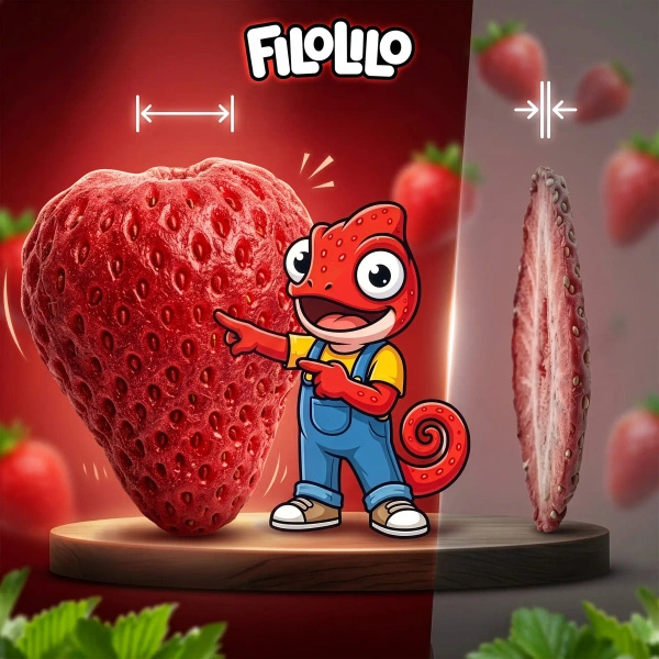 FiloLilo – Freeze-dried whole strawberries 20g