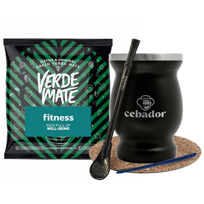 The original yerba mate set from Cebador