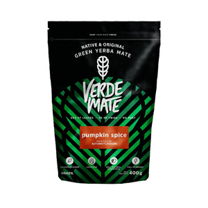 Starter Set Yerba Mate Verde Mate Pumpkin Spice 400g + Caldero Cauldron Mate Gourd