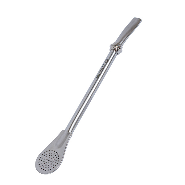 Bombilla LIZA with silver ring