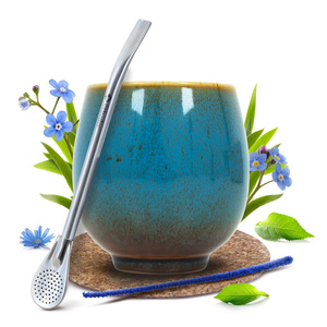 Starter set Yerba Mate Calabash + Bombilla