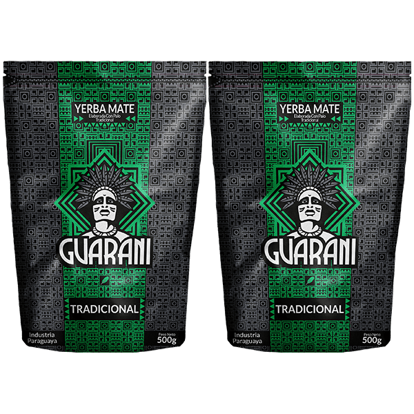 Javara Mate Yerba Mate Set GUARANI Elaborada 2x500g = 1kg | | MateMundo.co.uk
