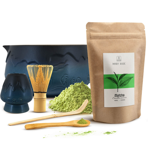 Matcha tea brewing set