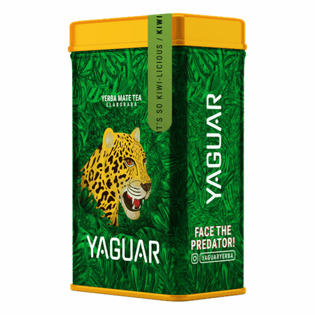 Yerbera – Tin Can + Yaguar Kiwi 0,5 kg