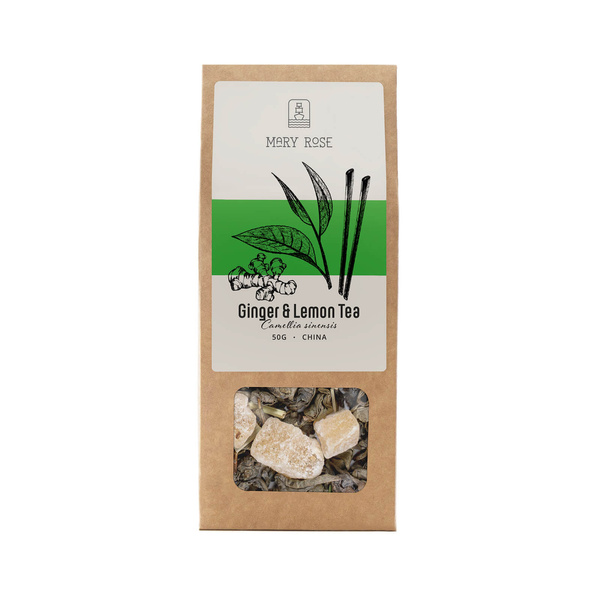 Mary Rose – Ginger & Lemon Tea – 50g