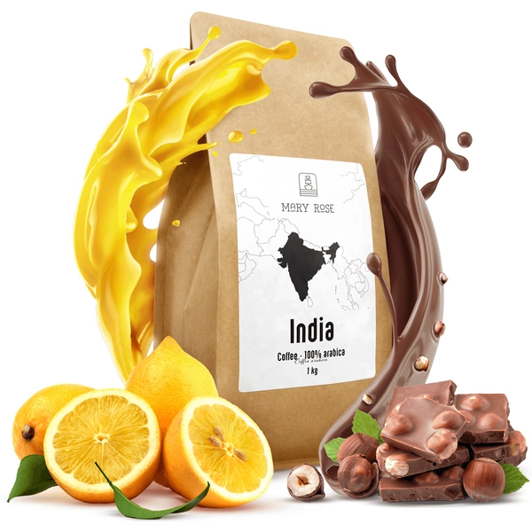 Mary Rose - whole bean coffee India Karnataka premium 1kg