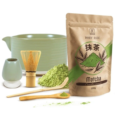 Matcha tea brewing set