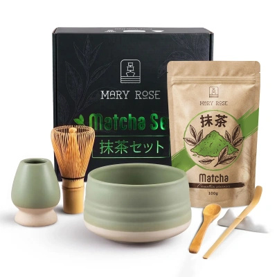 Gift Set: Matcha + Matchawan + Bamboo Accessories