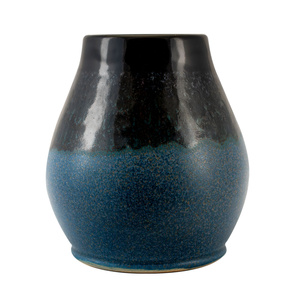 Ceramic Mate Cup Niebla (black-blue) 300ml – Crater series