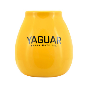 Yaguar Ceramic Mate Cup 350 ml - Yellow