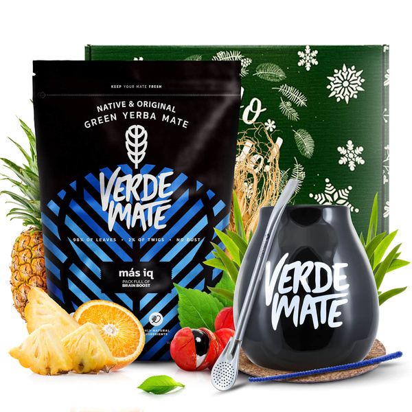 Gift Set Yerba Mate Verde Mate Mas IQ 0.5kg