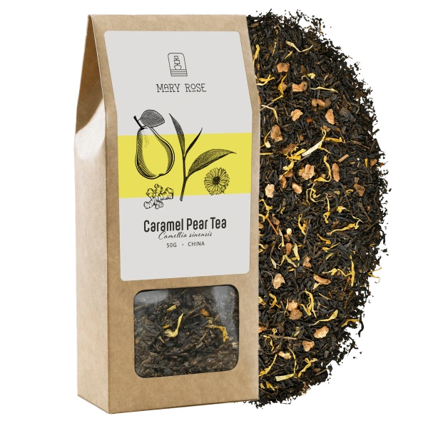 Gift Set of Mary Rose Loose-Leaf Teas: Assorted Flavours 6x50g