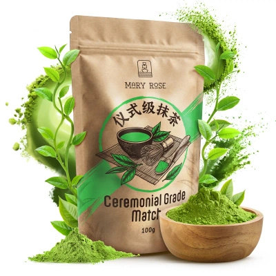 Mary Rose – Chinese Ceremonial Matcha Green Tea 100g