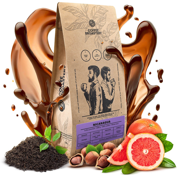 Coffee Broastery - Whole Bean Coffee Nicaragua Colibrí Azul Speciality 1kg