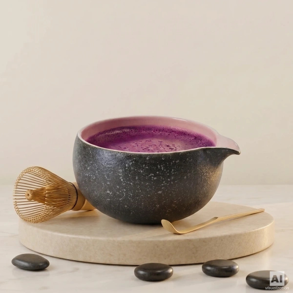Gift Set for Preparing Purple Matcha