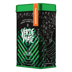 Yerbera – Tin can + Verde Mate Green Summertime 0.5kg 