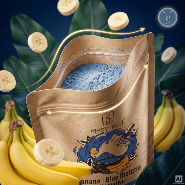 Mary Rose – Blue Matcha Alternative – Banana Powder 50g