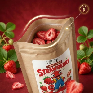 FiloLilo – Freeze-dried strawberry slices 20g