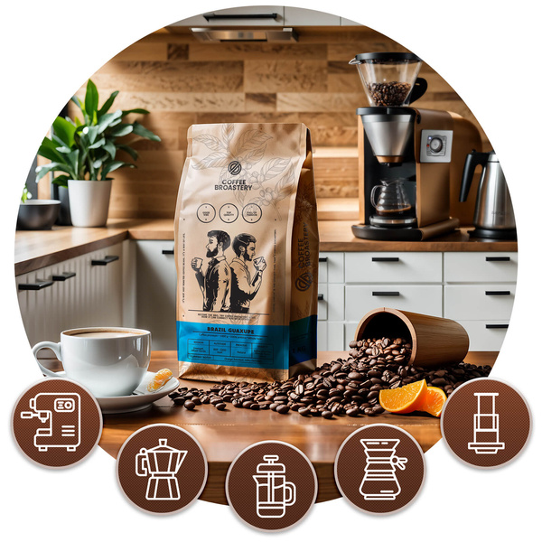 Set of Bro Coffee Roastery Brazil Guaxupe 2x1kg (2kg)