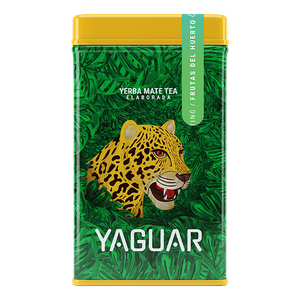 Yerbera – Tin can + Yaguar Frutas del Huerto 0.5kg
