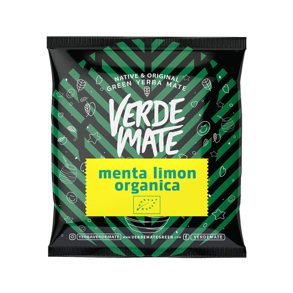 Verde Mate Green Organica Menta Limon 50g