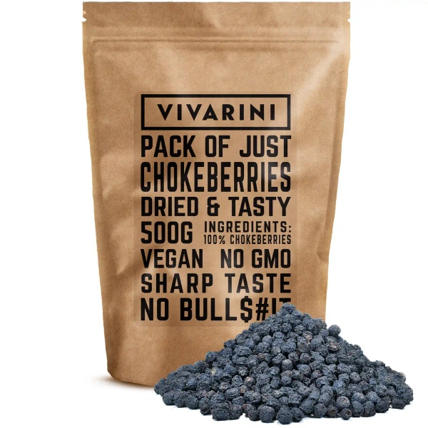 Vivarini – Chokeberries (dried) 0.5kg