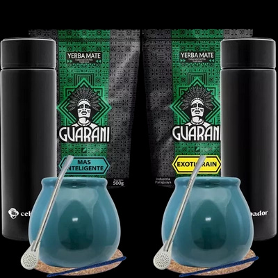 Yerba Mate Set for two + Thermos
